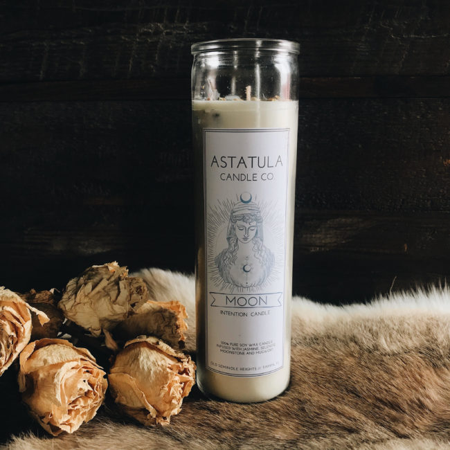 Sun and Moon Intention Candles. By Astatula Candle Co. RitualCravt