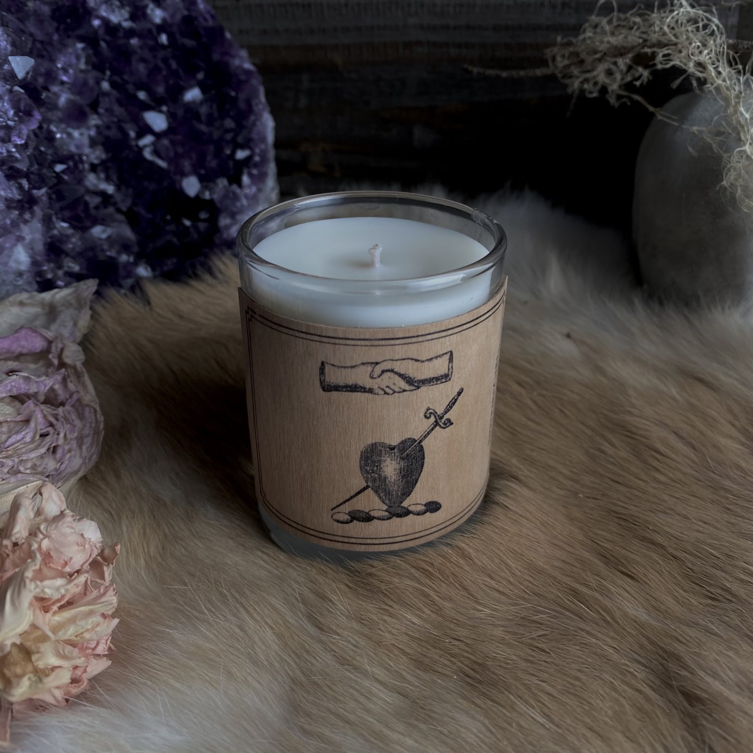 Votive Wood Candles. RitualCravt Spiritual Goods Wheat Ridge, CO