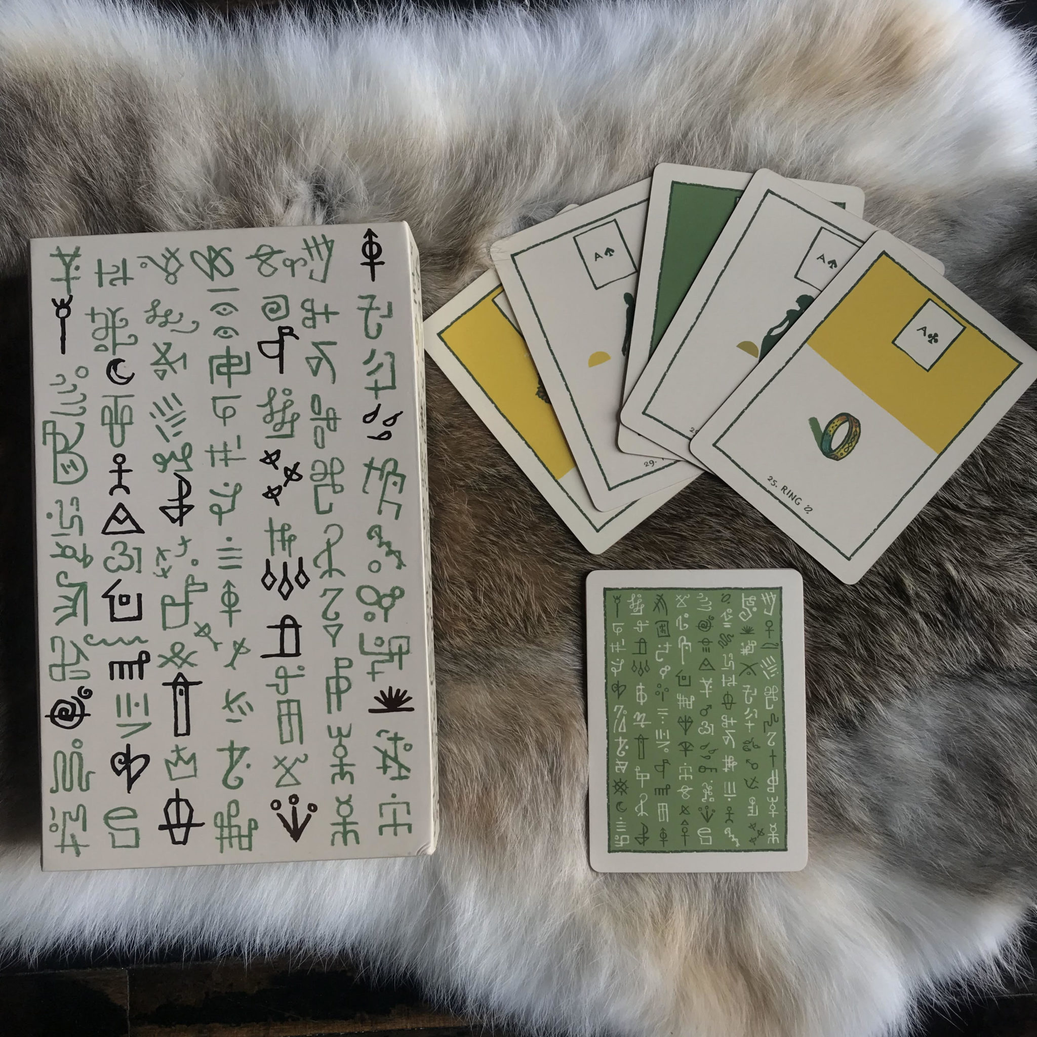 Green glyphs lenormand ritualcravt wheat ridge co