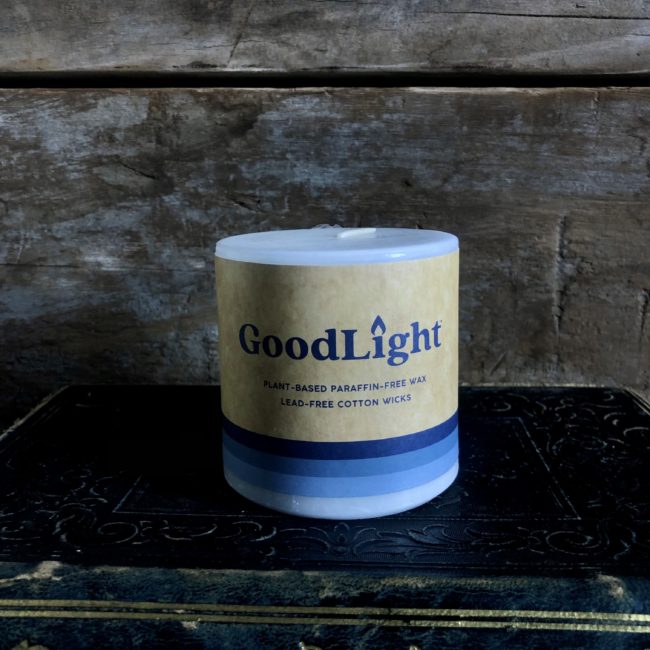 GoodLight Unscented Pillar Candles. RitualCravt